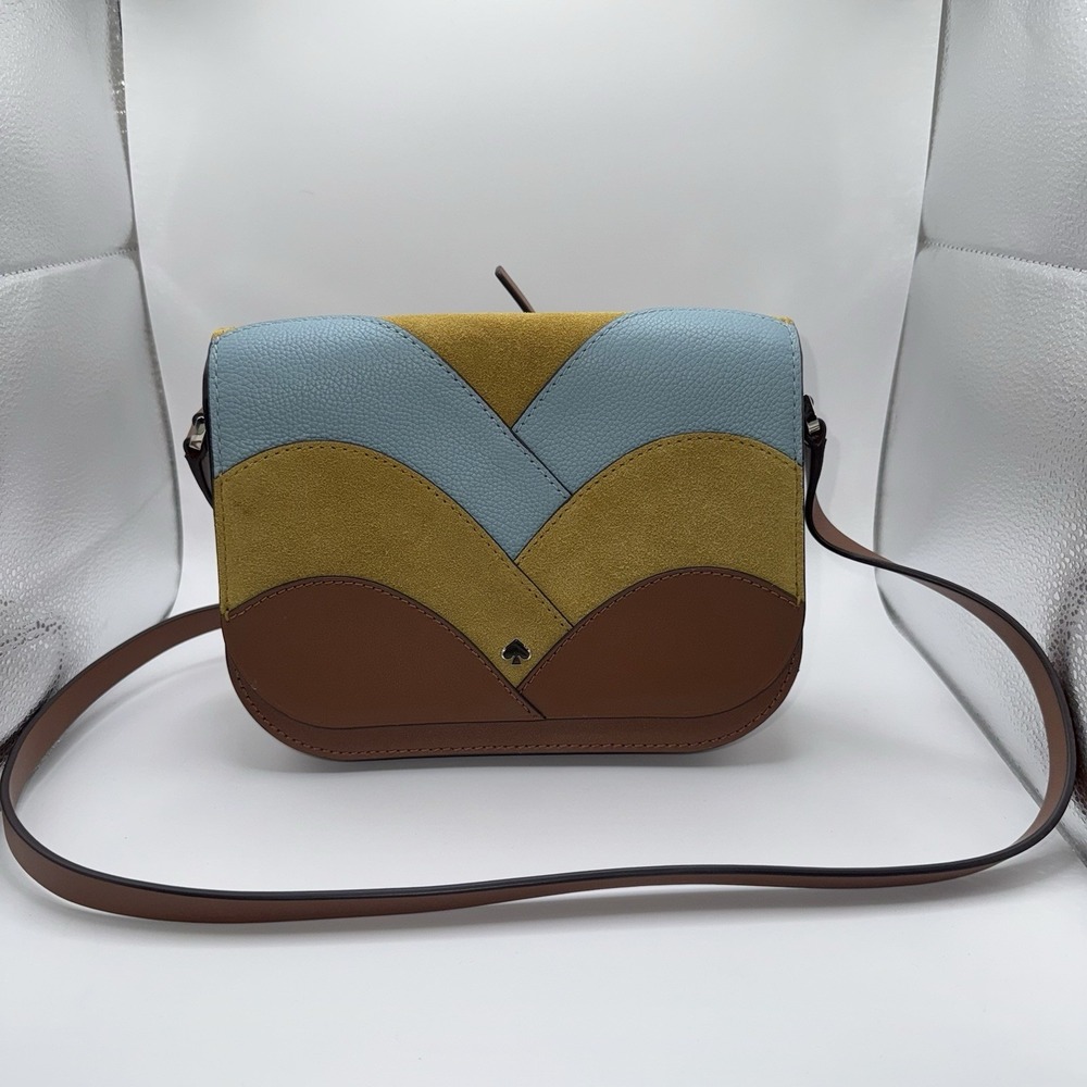 Kate Spade‎ NY NADINE PATCHWORK MEDIUM FLAP SHOULDER BAG